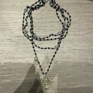 Virgin Saints & Angels women’s necklace with Medallion New without tags